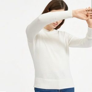 Everlane Soft Cotton Crew Sweater